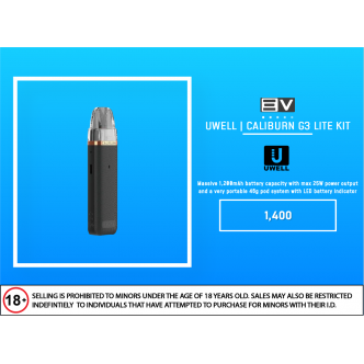 Uwell - Caliburn G3 Lite Kit