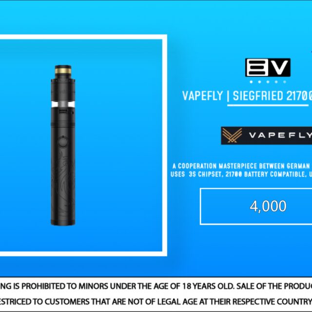 Vapefly - Siegfried 21700 RTA Kit