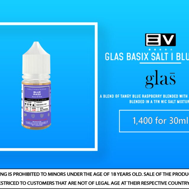 Glas Basix Salt - Blue Razz
