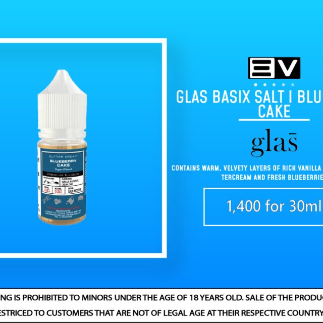 Glas Basix Salt - Blueberry Cake