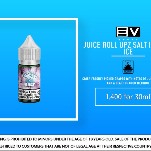 Juice Roll Upz Salt - Grape Ice