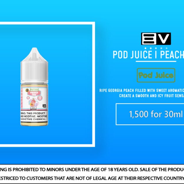 Pod Juice Salt - Peach Ice