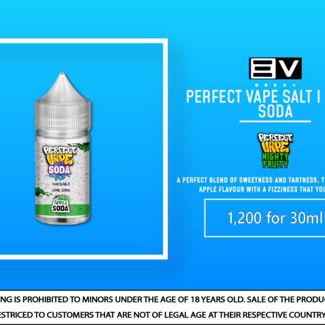 Perfect Vape Salt - Apple Soda