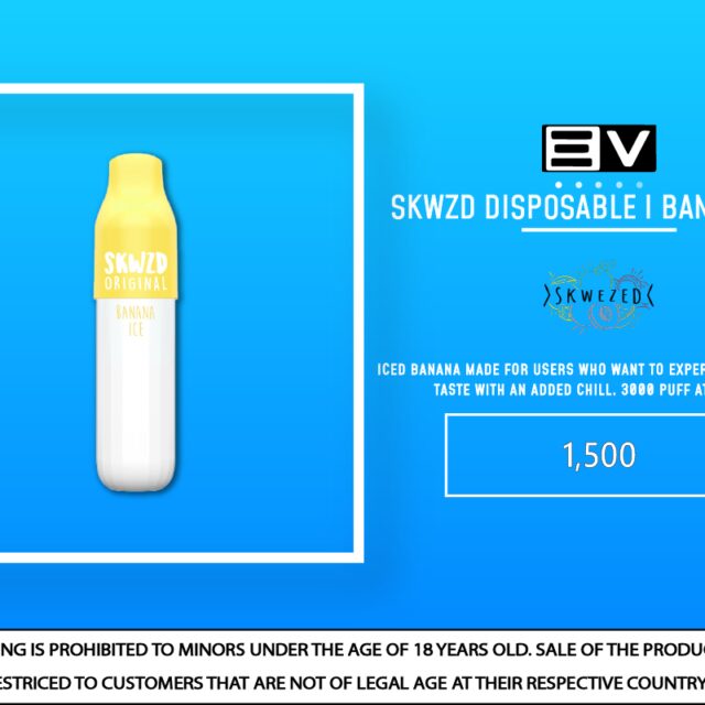 Skwzd Disposable - Banana Ice
