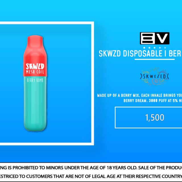 Skwzd Disposable - Berry Bomb