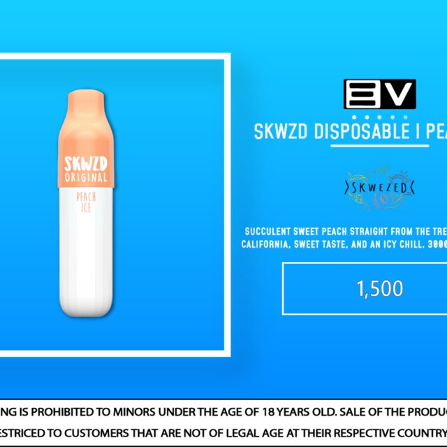 Skwzd Disposable - Peach Ice
