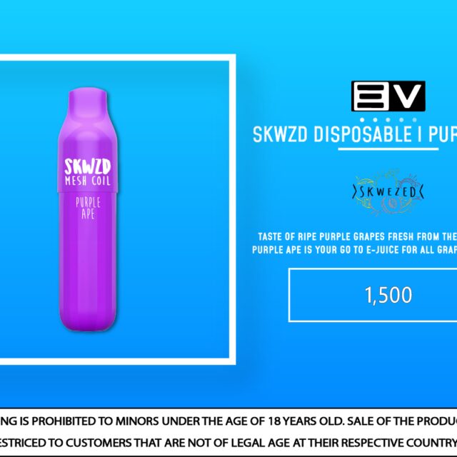 Skwzd Disposable - Purple Ape