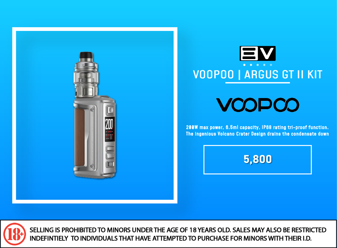 VooPoo - Argus GT II Kit
