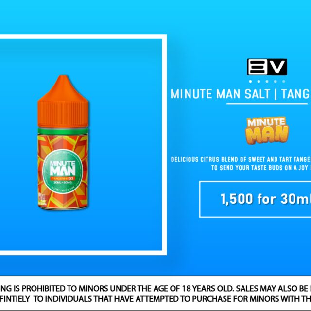 Minute Man Salt - Tangerine Ice