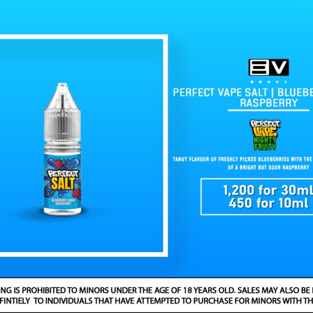 Perfect Vape Salt - Frozen Blue Raspberry