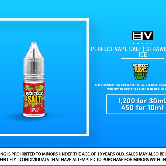 Perfect Vape Salt - Strawberry Kiwi Ice