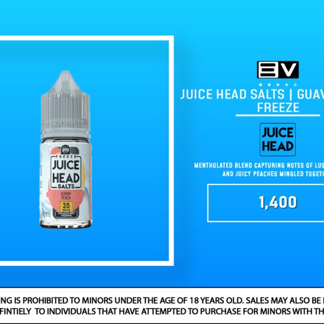 Juice Head Salts - Guava Peach Freeze