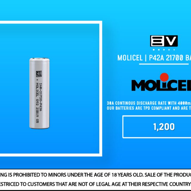 Molicel - P42A 21700 Battery (UK Edition)