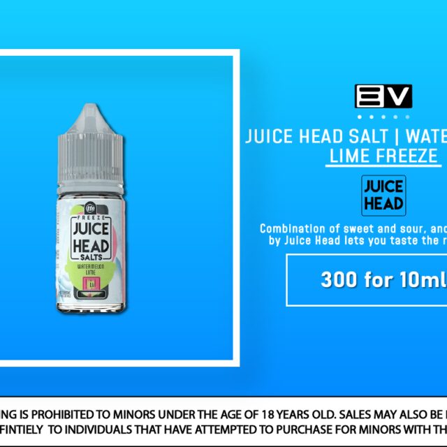 Juice Head Salt - Watermelon Lime Freeze 10ml