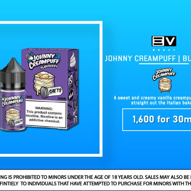 Johnny Creampuff Salts - Blueberry