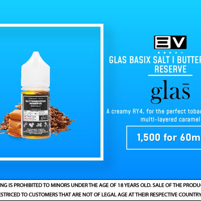 Glas Basix Salt - Butterscotch Reserve