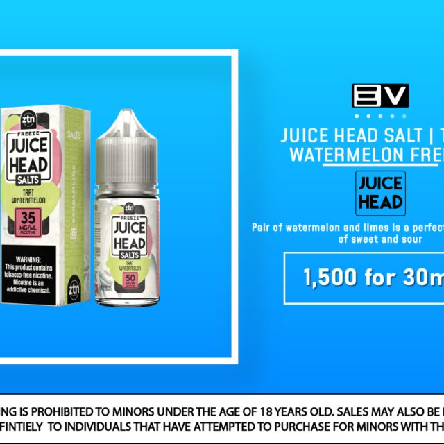 Juice Head TFN Salt - Tart Watermelon Freeze