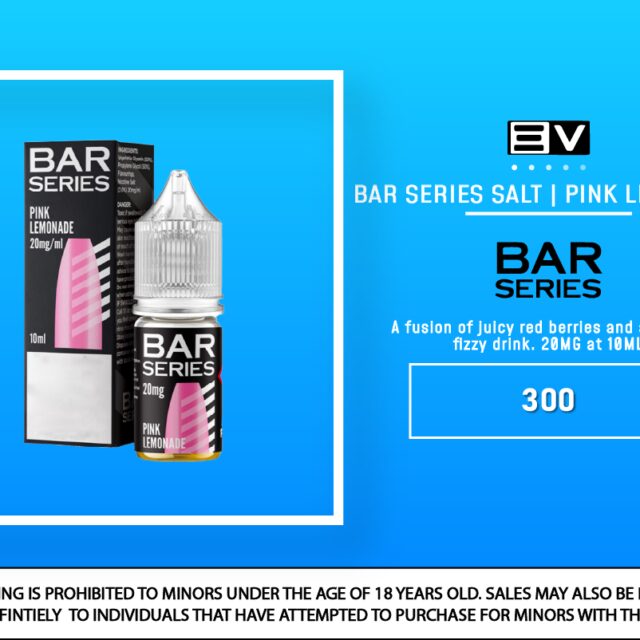 Bar Series Salt - Pink Lemonade 10ML