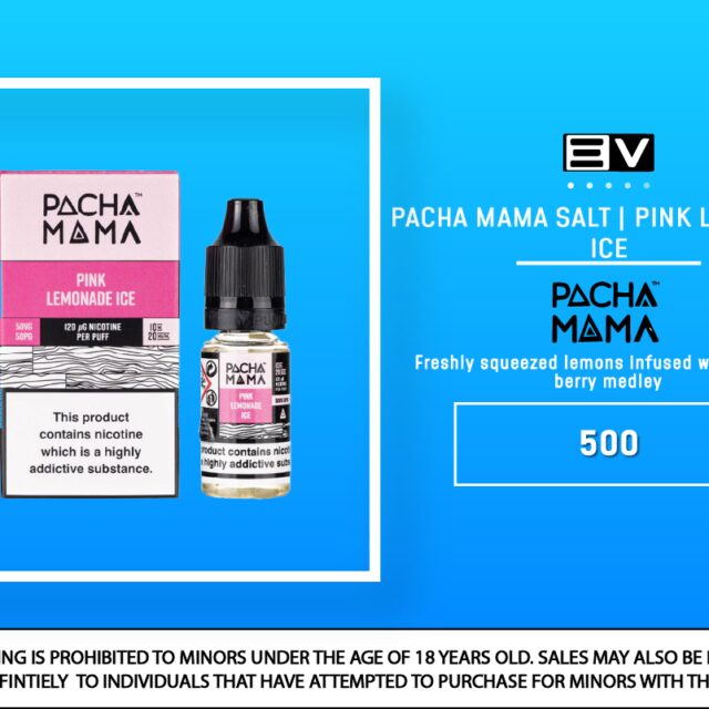 Pacha Mama Salt - Pink Lemonade Ice 10ML