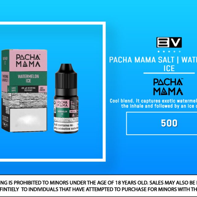 Pacha Mama Salt - Watermelon Ice 10ML