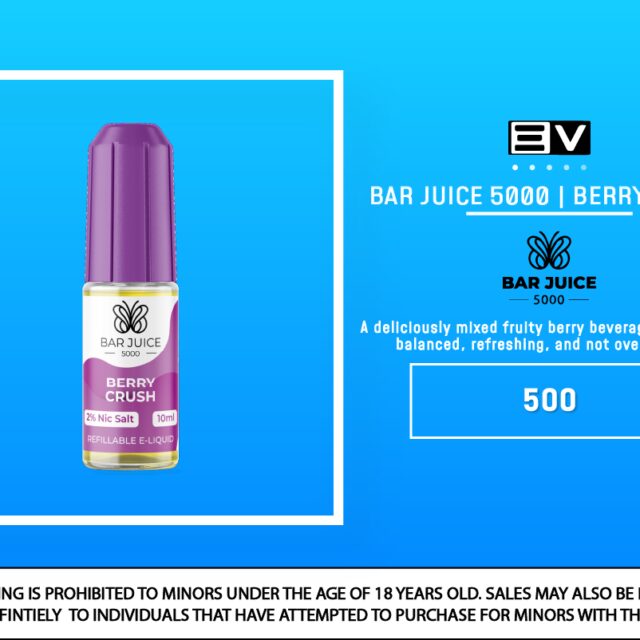 Bar Juice Salts - Berry Crush 10ML