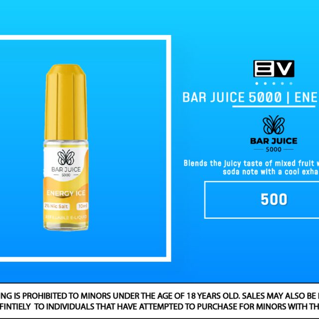 Bar Juice Salts - Energy Ice 10ML