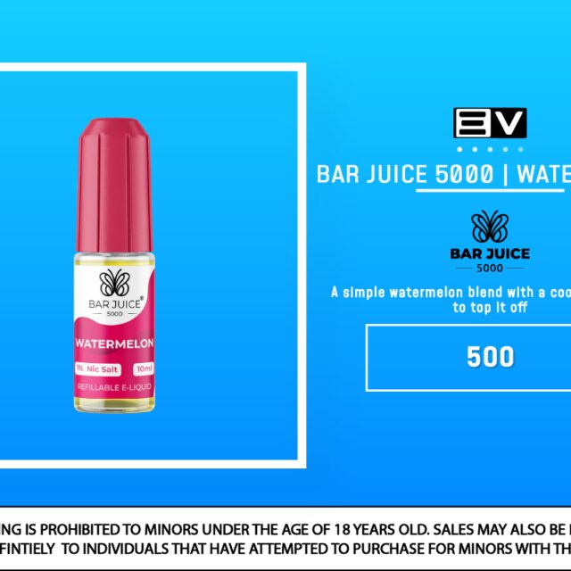 Bar Juice Salts - Watermelon 10ML