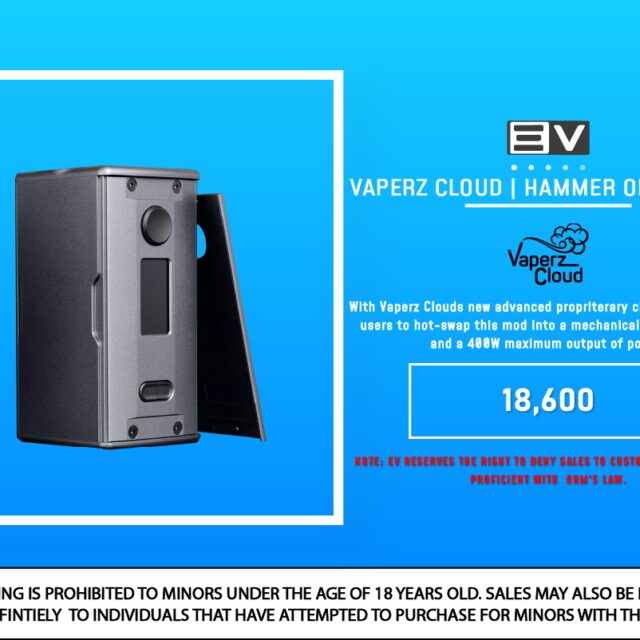 Vaperz Cloud - Hammer of God 400