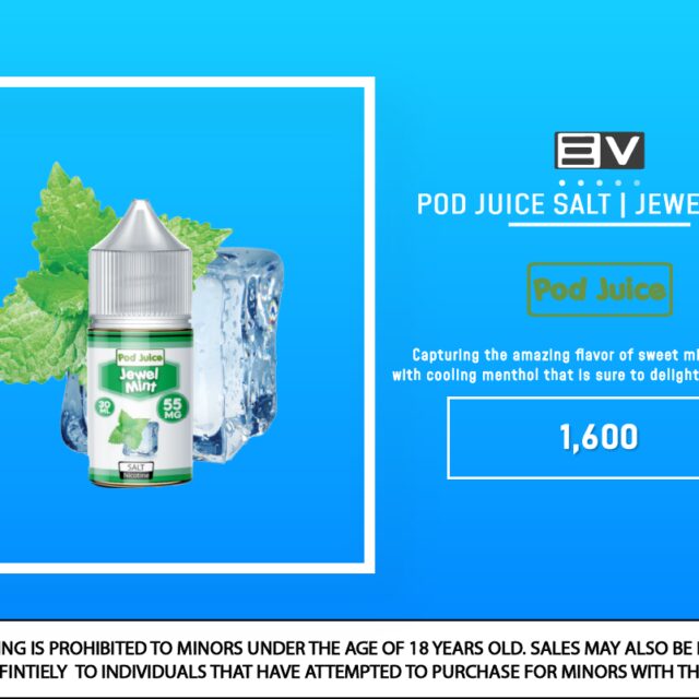 Pod Juice Salt - Jewel Mint