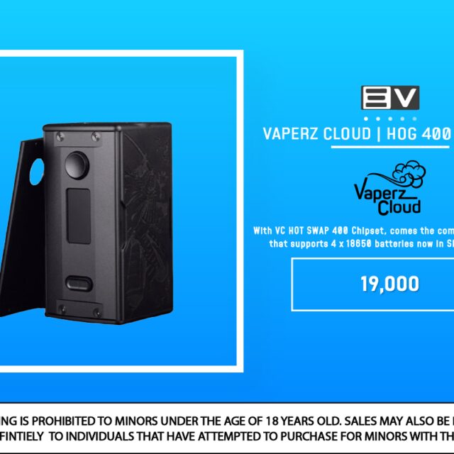 Vaperz Cloud - Hammer of God 400 Shinobi Edition
