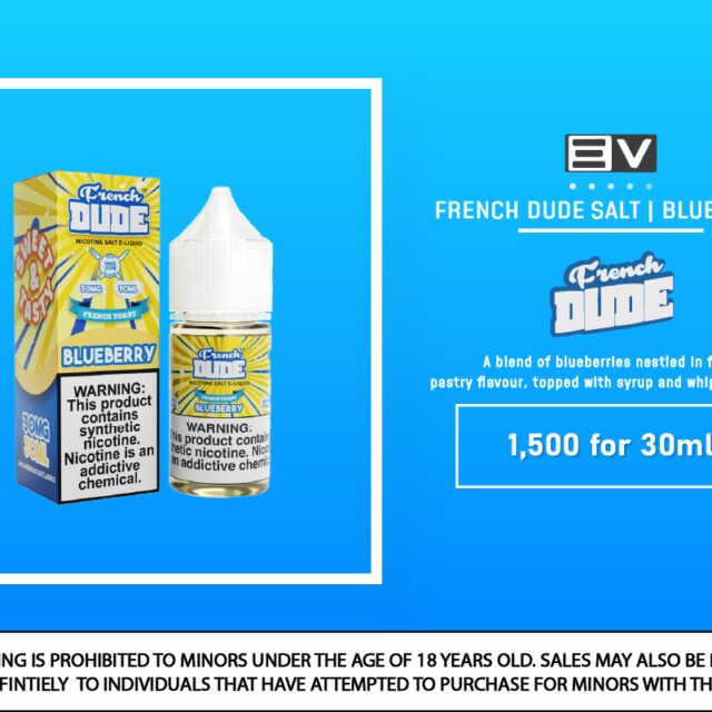 French Dude Salt - Blueberry