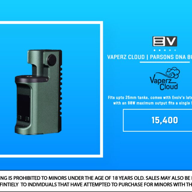 Vaperz Cloud - Parsons D80C SBS Mod