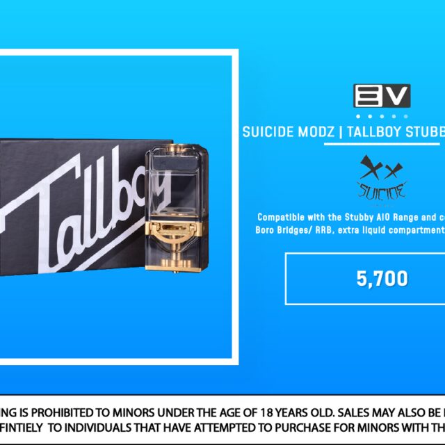 Suicide Mods - Tall Boy Stubby Tank RBA