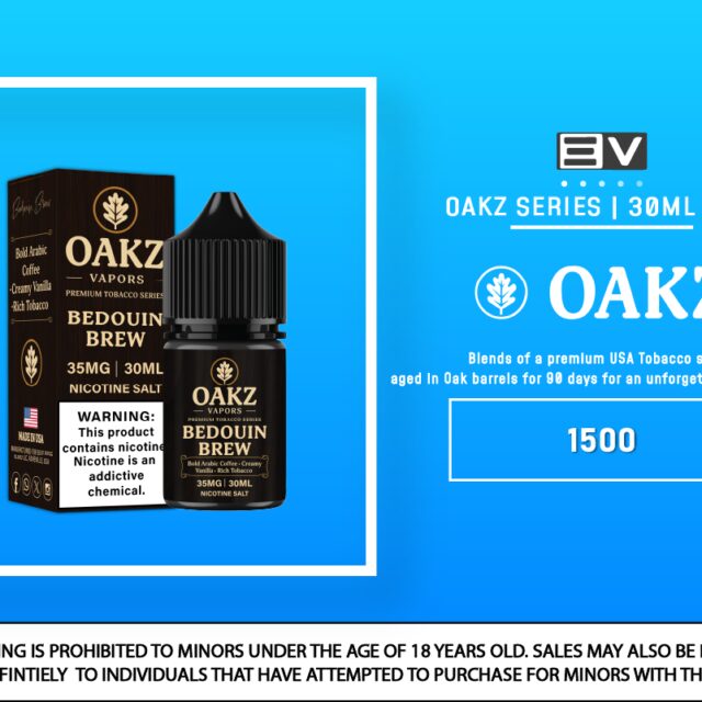 Oakz Salt - 30ml Series