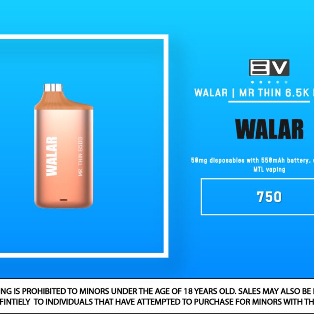 Walar - Mr Thin 6.5K Disposable