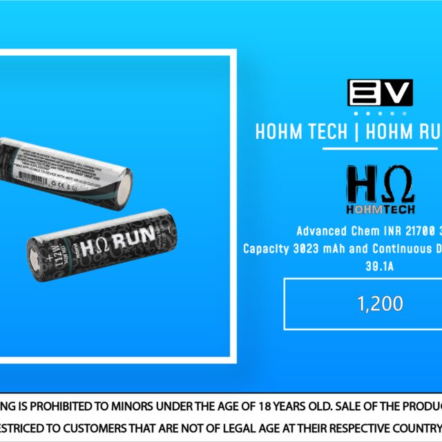 HohmTech - Hohm Run 21700 Battery (TPD Edition)