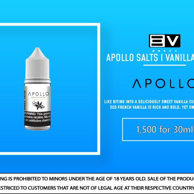 Apollo Salts - Vanilla Cream