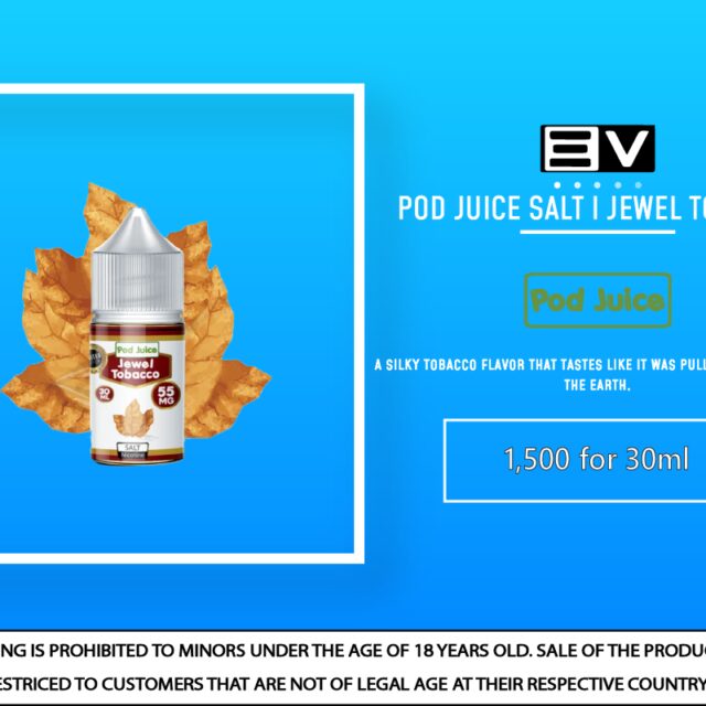 Pod Juice Salt - Jewel Tobacco